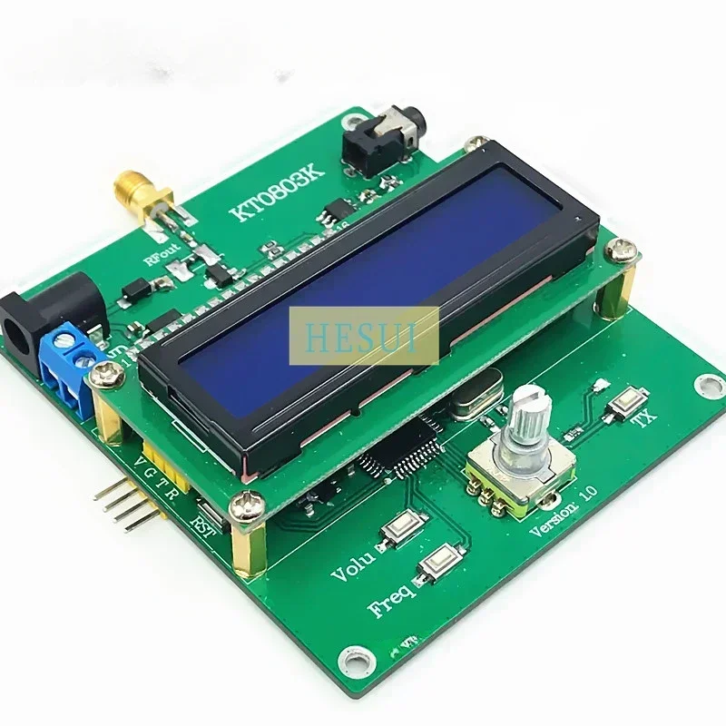 

FM stereo audio dual channel transmitter module DSP
