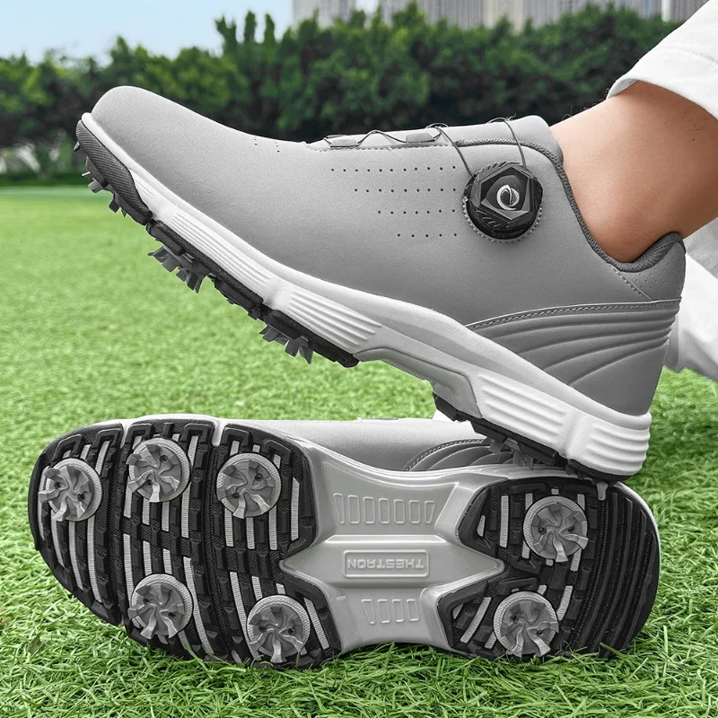 

2026 Best Selling Golf Shoes Anti-Slip Golf Training Shoes Men Carbon Plate Golf Sneakers for Men Big Size 49 Athletic Shoe Man