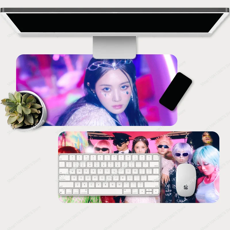 Singer YURI Ablum FOREVER 1 Mousepad Gaming Mouse pad Gamer Pc Accessories Deskmat Keyboard Mat Desk Protector Mause Pads