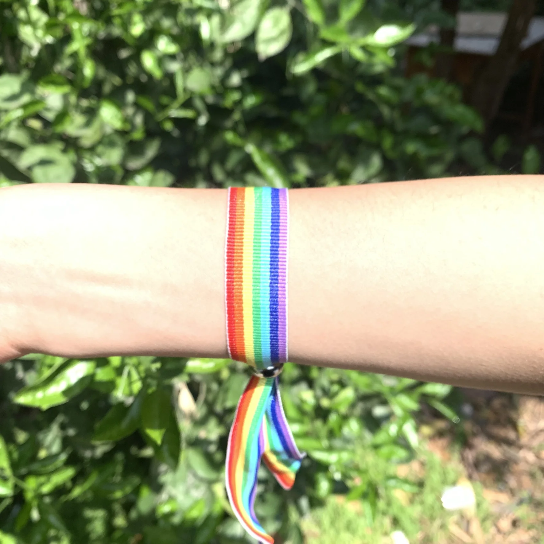 جديد قوس قزح بلدان العلم سوار دي لا جمهورية دي الشريط. سوار المصفقين ذو خيط نسيج قابل للتعديل الجمهوريين #4