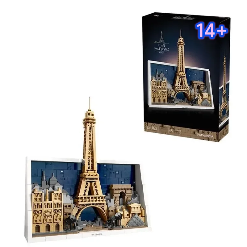 

Конструктор Disney Launch 21064 Paris Love City: высококачественный набор для офисного декора и сувениров для фанатов