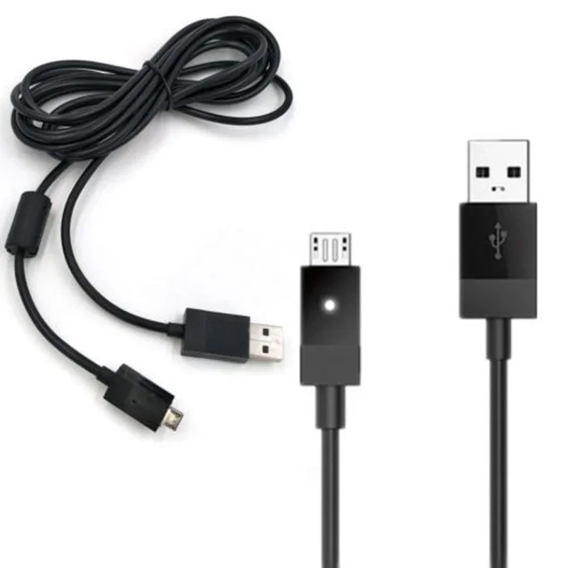 2,75 m extra langes Micro-USB-Ladekabel Ladekabel für Sony Playstation PS4 4 für Xbox One-Controller-Kabel