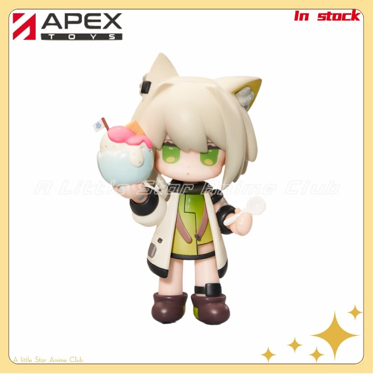 

In Stock Original APEX-TOYS Laifen Dessert Q Version Series Arknights Kal'tsit 1/7 Animation Figures Model Collection Gifts Toys