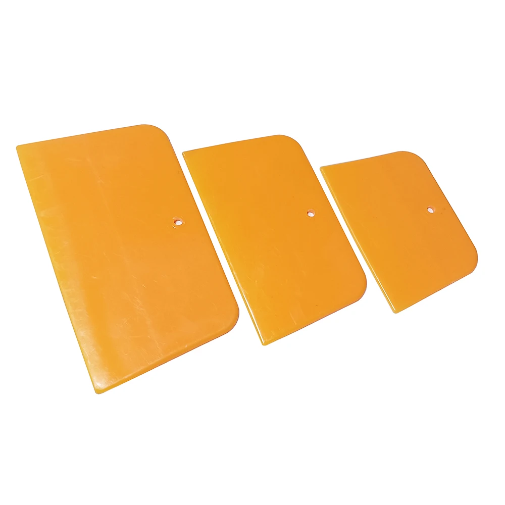 

3pcs Vinyl Wrap Squeegee Application For Car Film Stickers Decals Corner Decorate Scraper for Window Tint Application A38