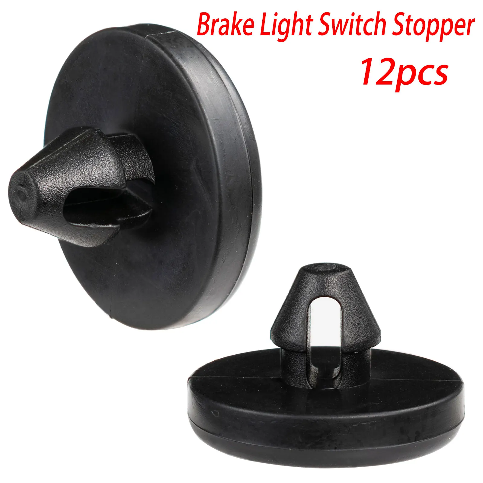 12pcs Cushion Brake Pedal Stop Pads Car Brake Light Switch Stopper Brake Switch Pad Automotive Clutch Pedal Stopper 90541-06036