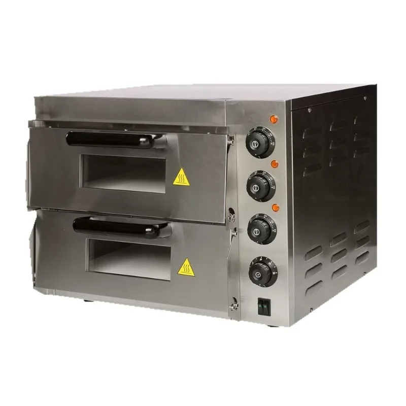 

Commercial Electric Oven Electric Pizza Oven, Baking Special Double Layer One Plate Bread Cookies Cake Oven