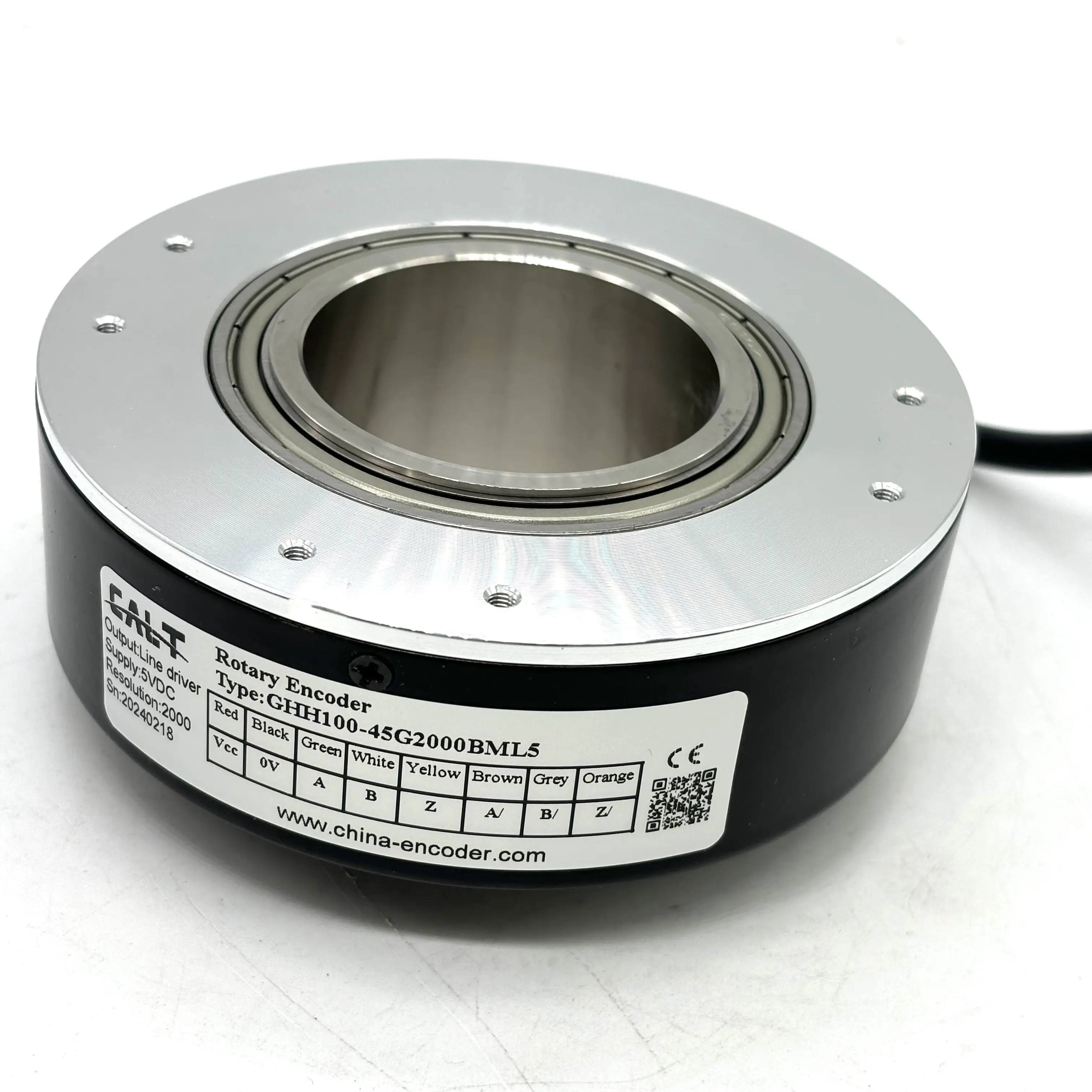 Kundenspezifischer Encoder ZKT-35-102.4B-C05E Ersatztyp CALT GHH100-35G1024BMT526