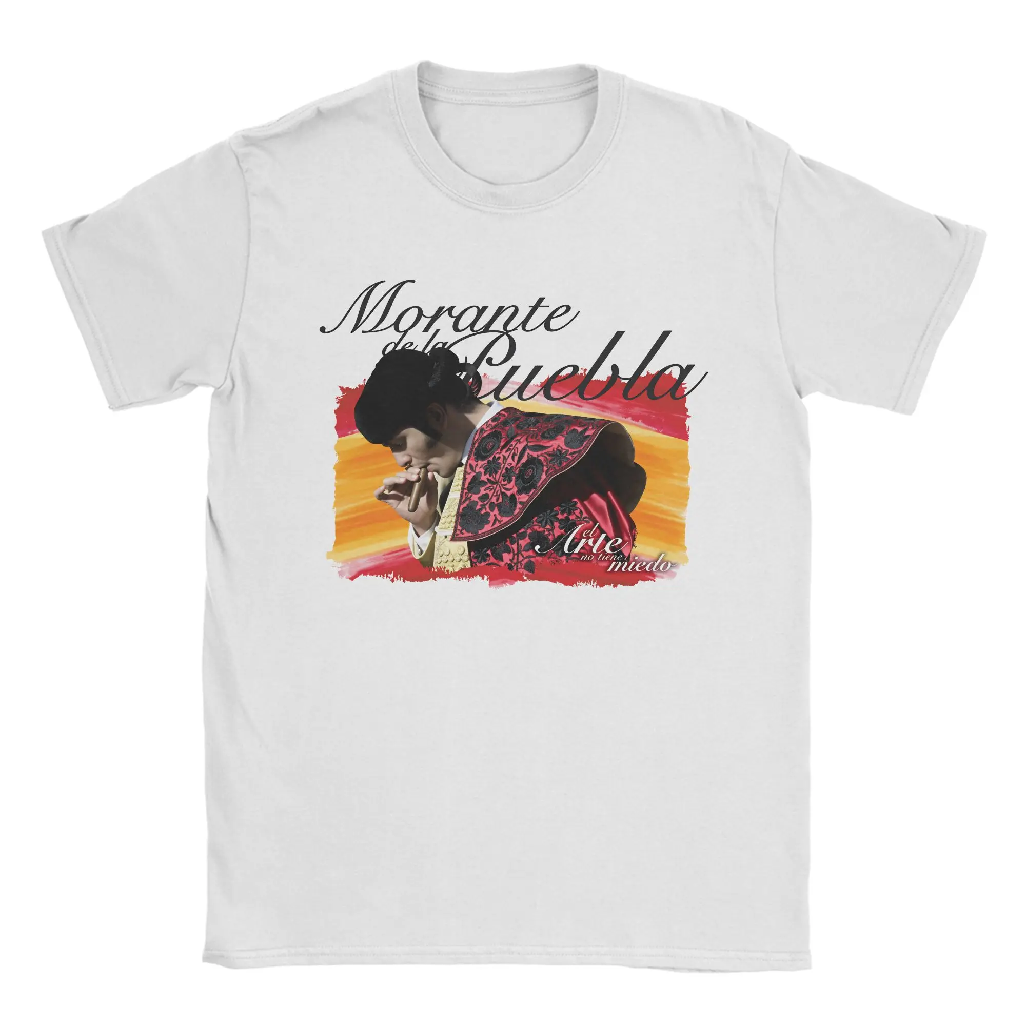 Vintage Morante De La Puebla Matador T-Shirt Men Women's Crewneck Cotton T Shirt  Short Sleeve Tees Adult Tops
