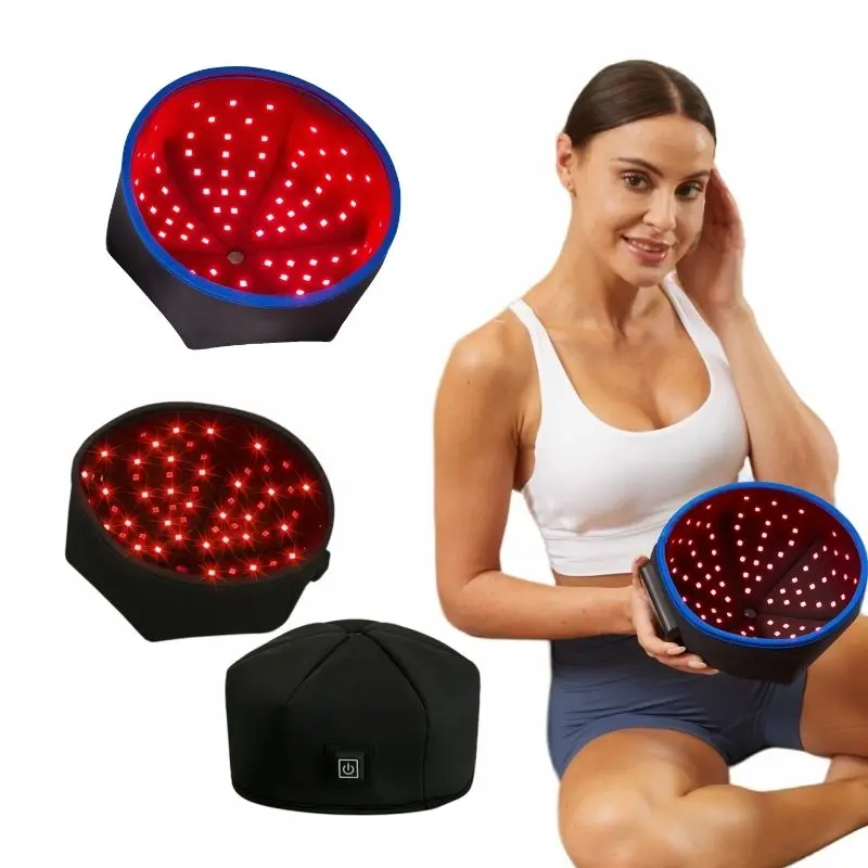 

2025 New Hair Care Cap Red Light 120 LED Hair Growth Regeneration Infrared Cap