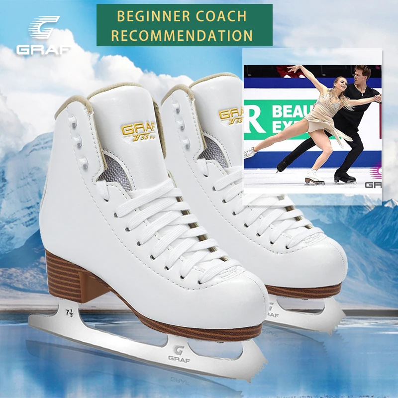 

GRAF U50PRO Figure Skating Skates Waterproof Wear-resistant Warm Ventilation Training Ice Skating for Adult Beginners Children