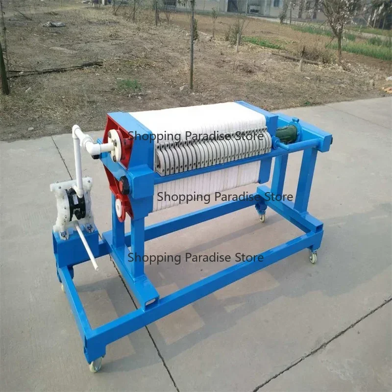 supplies filtration equipment 450 small portable filter press solid-liquid separation sludge filter press