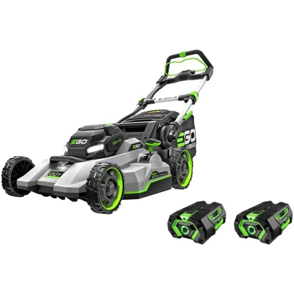 21-Inch 56-Volt Select Cut™ Self-Propelled Lawn Mower with Touch Drive™, (2) 4.0Ah Batteries and 550W Rapid Charger Included.