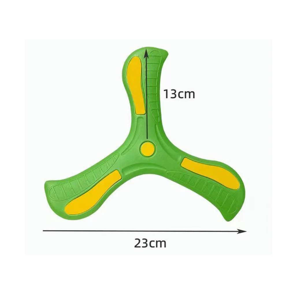 Bumerang dla dzieci miękki trójskrzydłowy krzyż zabawka do zabawy na świeżym powietrzu latający dysk dla dorosłych dzieci interaktywna zabawka sportowa do puzzli prezent dekompresyjny