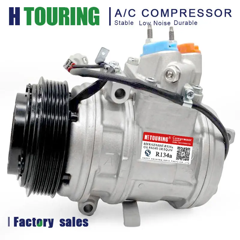 Compressor AC For Toyota Land Cruiser 10PA20C 88310-0G020 8831050081 88310-50120 88310-50121 88310-60850 88310-60851 88320-60680