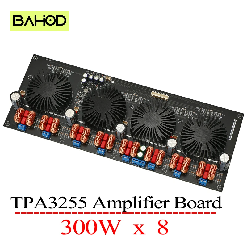 BAHOD TPA3255 Digital Power Amplifier Board 315Wx8 Class D Sound Amplifiers 8 Channels Audio Amp DIY 7.1 Home Theater