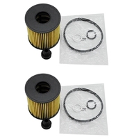 2X Auto Oil Filter Elements Suit For Kia 2020 K5 For Hyundai Sonata 10 IX35 2.0 263502J000 26350 2J000 26350-2J000