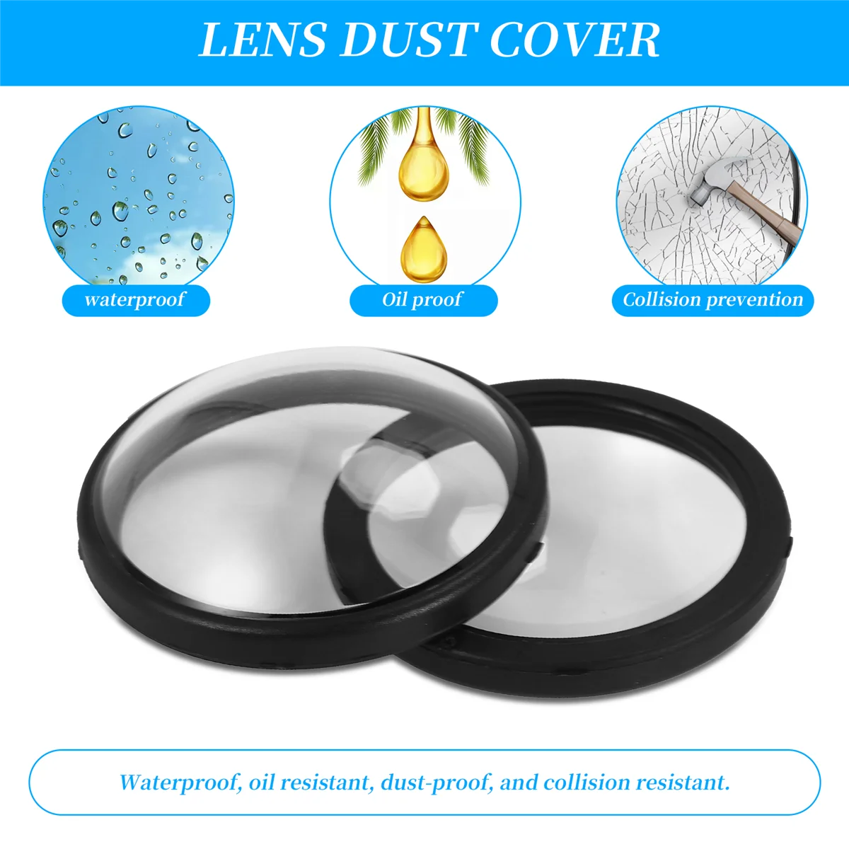 New Tech 保護レンズ カメラ レンズ カバー フレーム Max Sport カメラ用