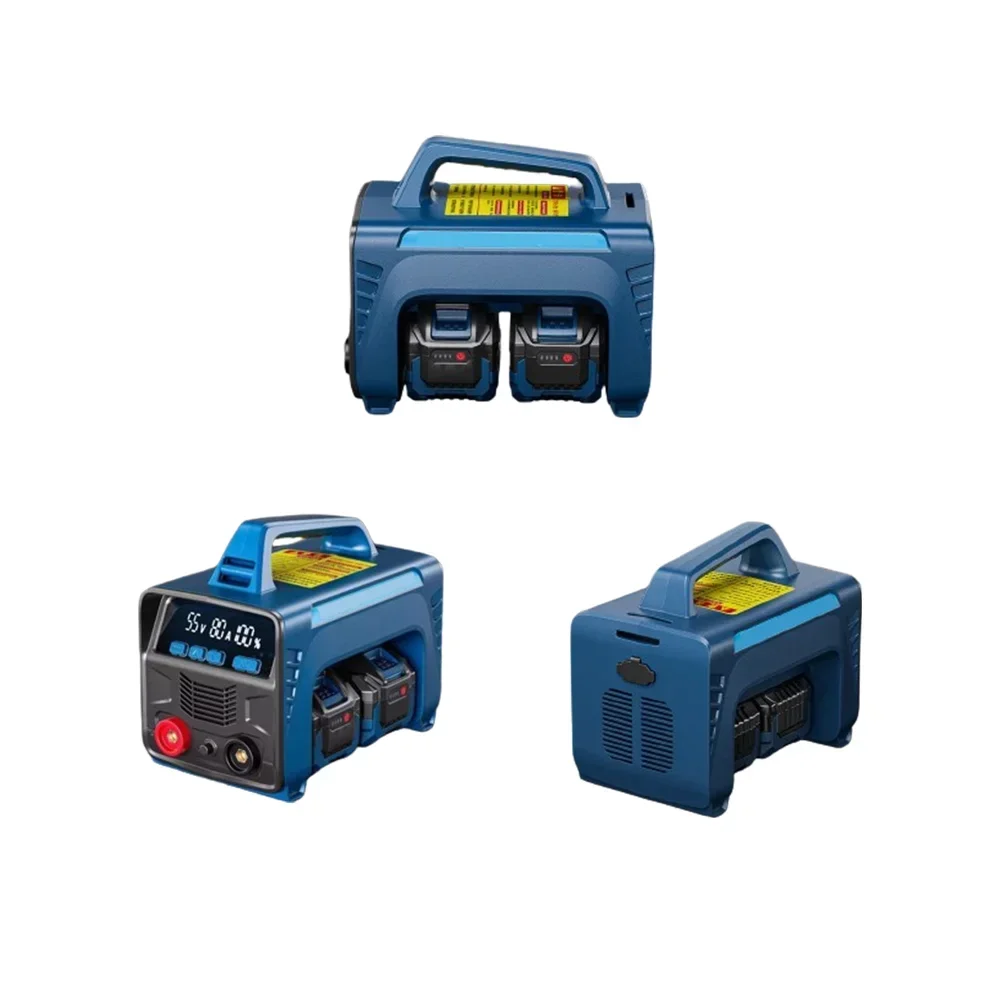 

In Stock Lithium battery welding machine Rechargeable two protection welding wireless portable battery DC small welding machine