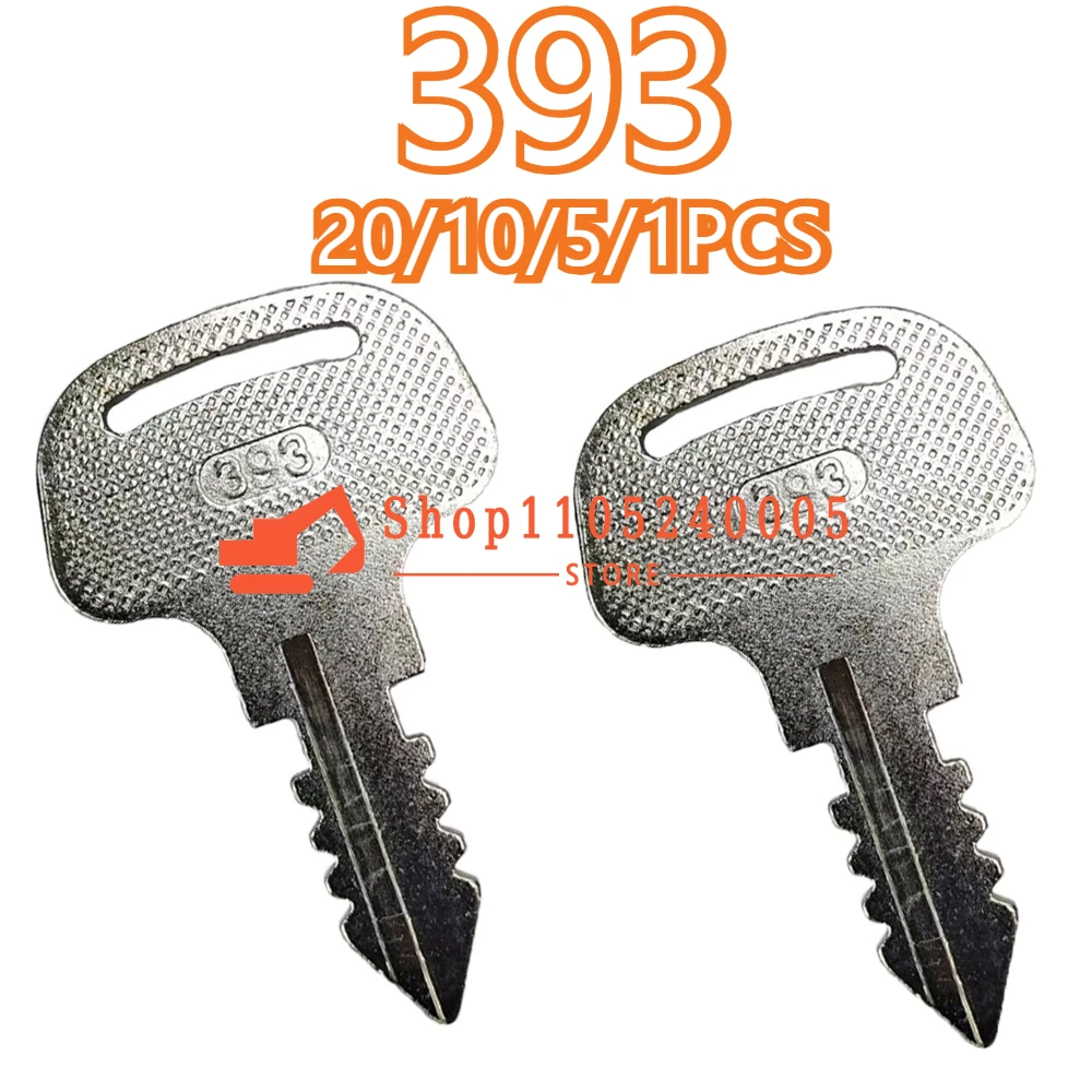 20/10/5/1PCS New 393 18510-63720 18510-63620 Ignition Start Starter Key for M Series Tractors Models M4900 M5700