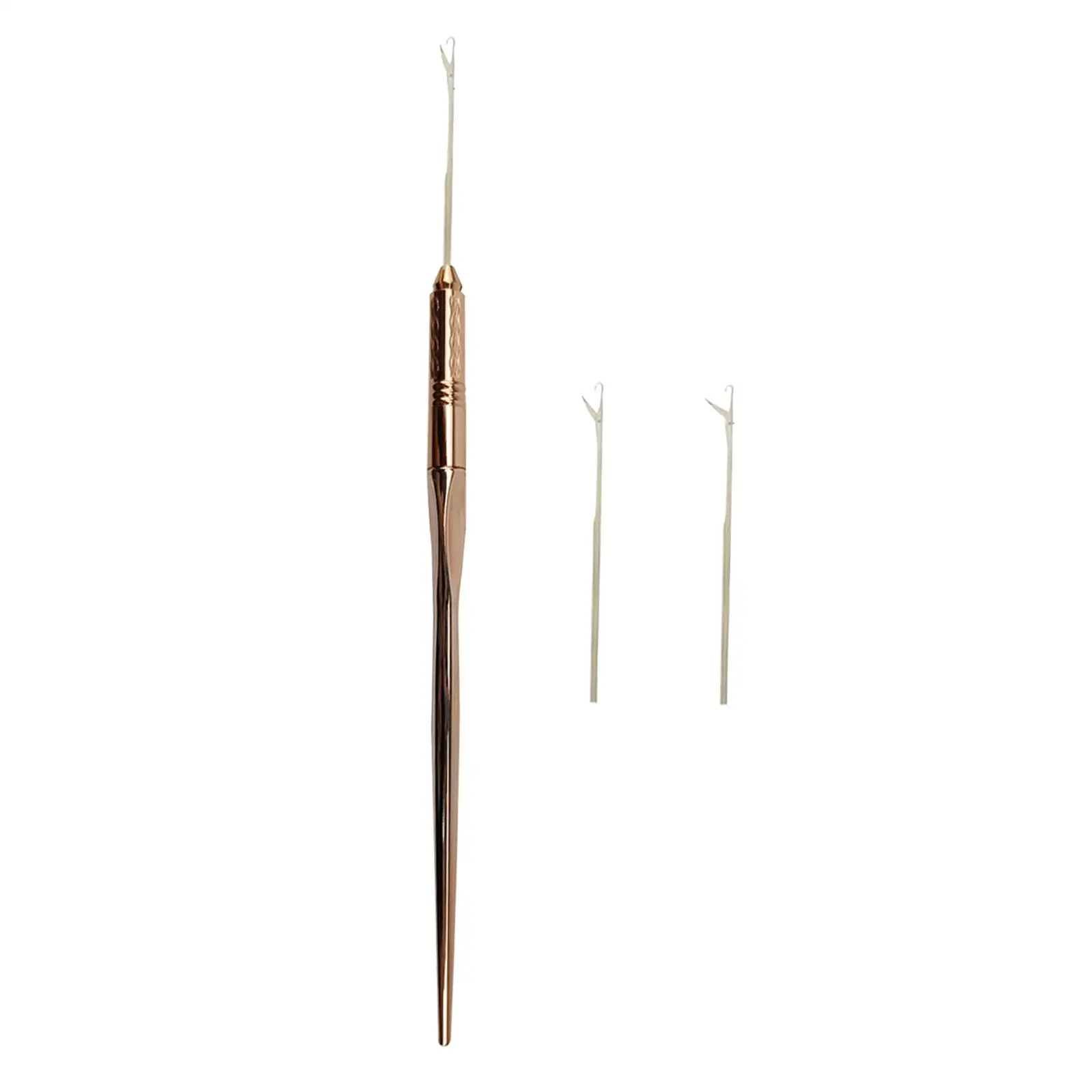 Crochet Hook Handle Holder Hair Tools Set for Creating Dreads and Hairpiece Accessories in Salon 2