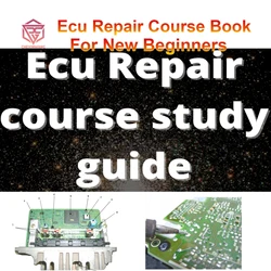 ECU Repair Course Study Guide For New Beginner Ecu Repair Course Book Include DIGITAL CENTRAL ANALYZE WAVE FORM EPROM TEST