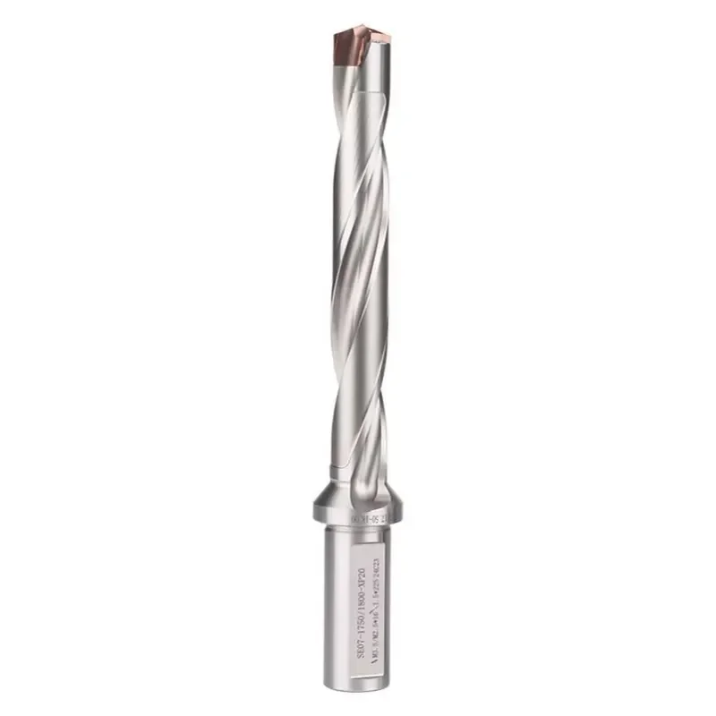 Interchangeable Head Modular Drill, 20-22mm Diameter with Internal Cooling, for Stainless Steel Drilling