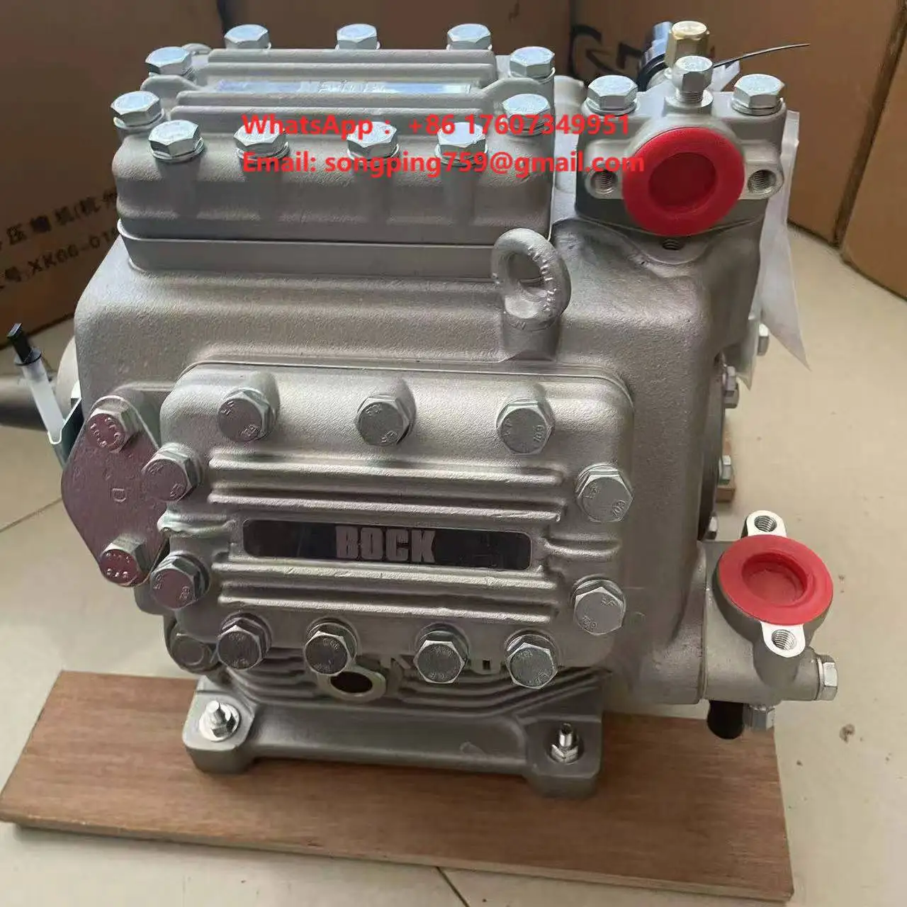 BOCK FK50 775K Original New Compressor Universal Bus for Yutong Dongfeng Kinglong Bus