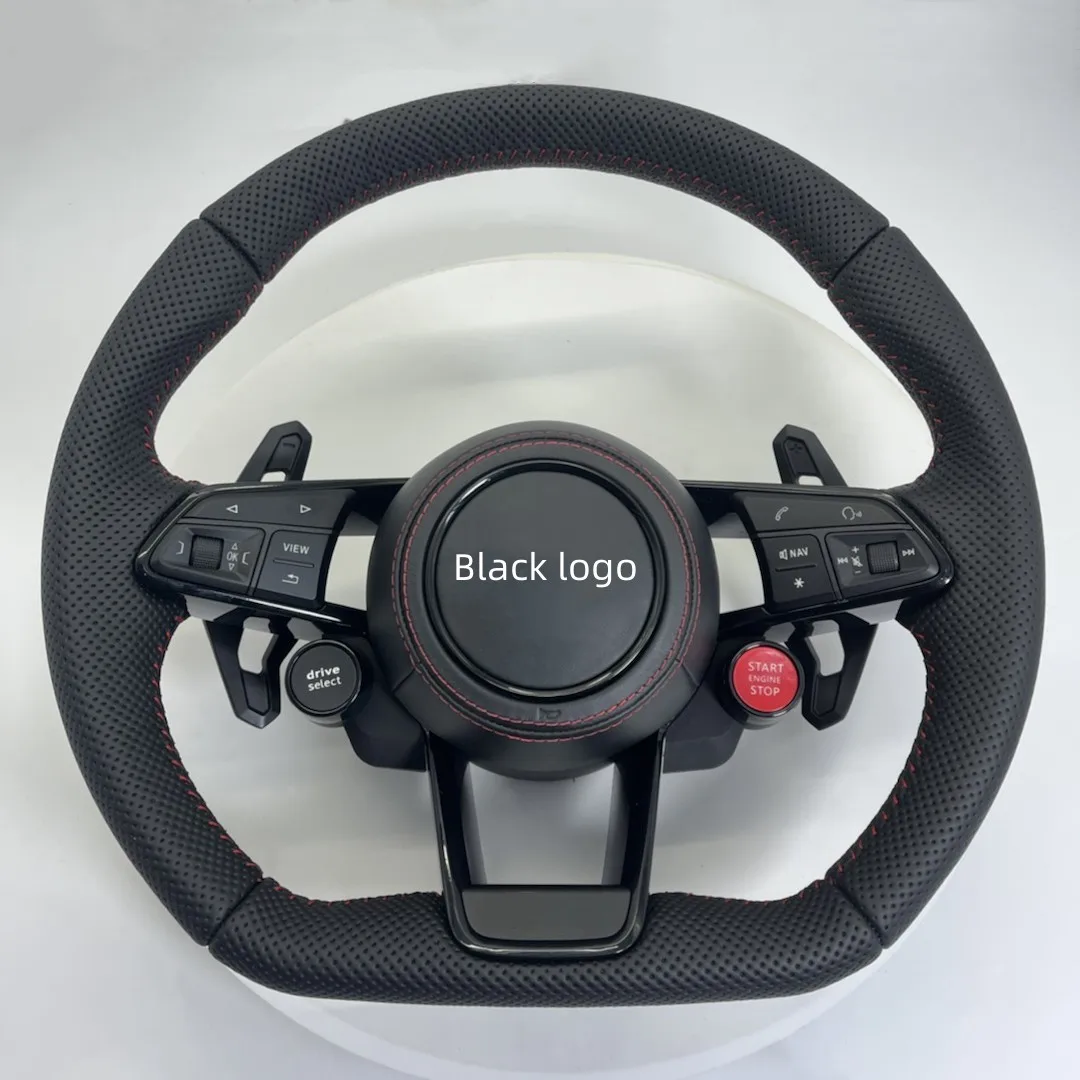 For Audi Q8 Universal multi-function steering wheel assembly Customized steering wheel (one button start button+paddles)