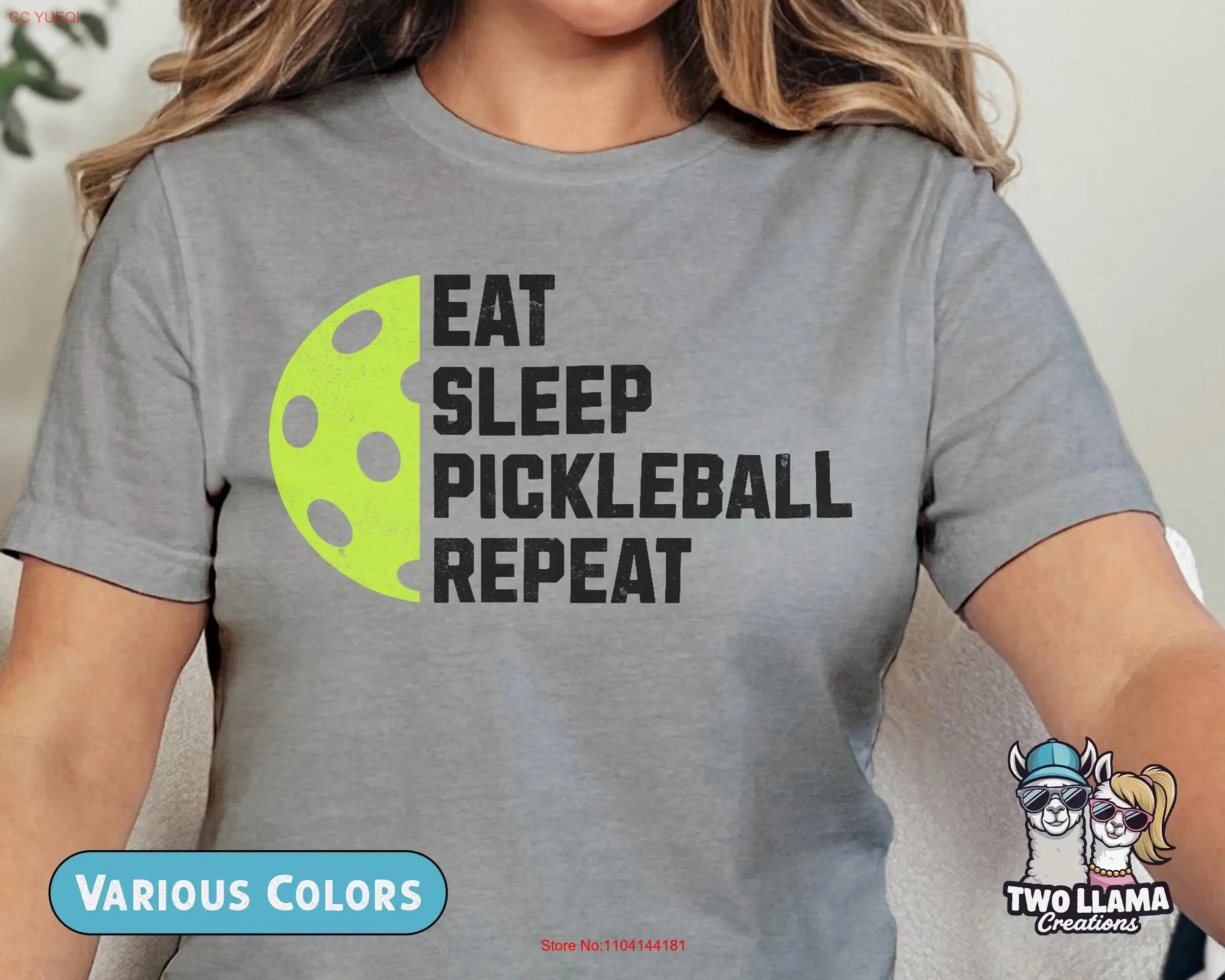 Eat Sleep Pickleball Repeat T Shirt Fan Sports Lover for Players Super Dad Mom Training Apparel long or short sleeves