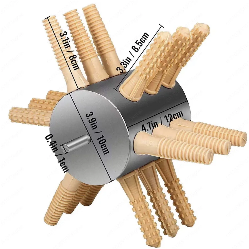 Chicken Plucker Drill Attachment Chicken Feather Removal Plucker Machine 18-Fingers