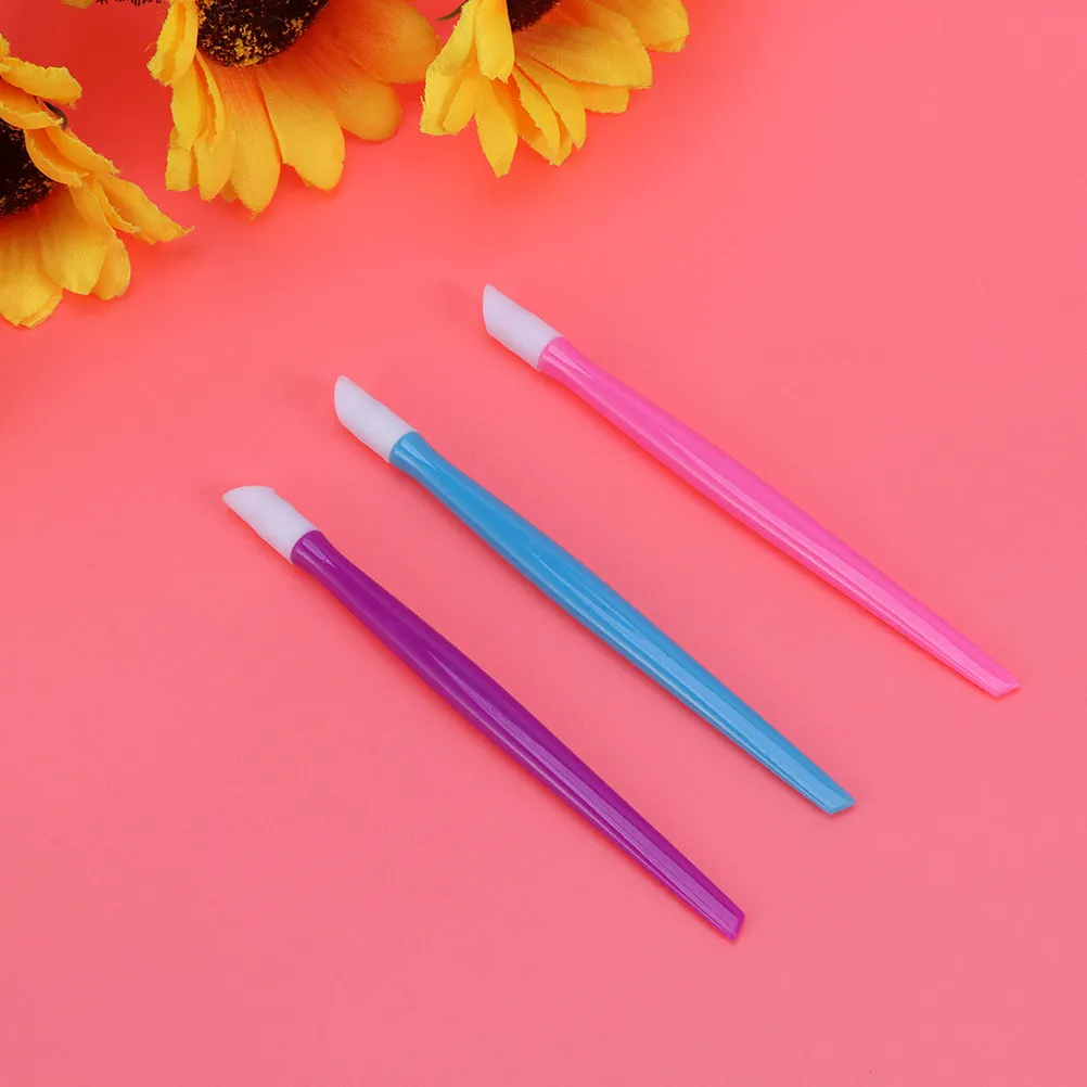 72Pcs Nail Cleaning Stick Plastic Cuticle Pusher for Dead Skin Removal Exfoliating Manicure Tool Professional Nail Salon