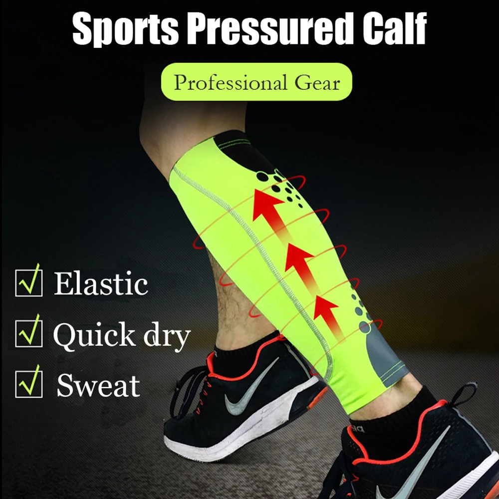 1 PCS Sports Calf Compression Sleeves for Men & Women - Calf Support Leg Compression Socks for Shin Splint & Calf Pain Relief