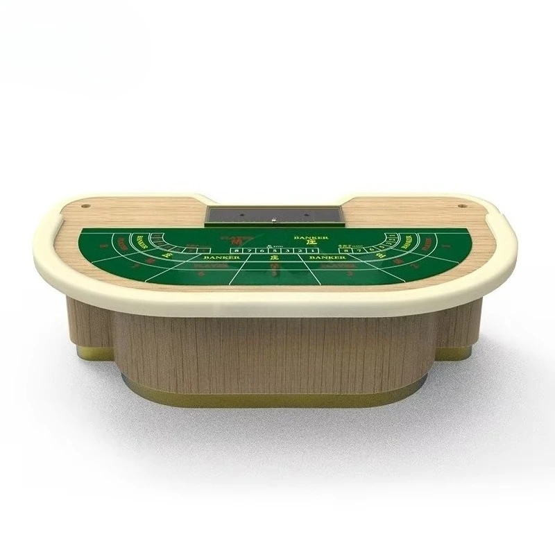 Special Offer on the Best-selling Baccarat Table Custom Casino Product Luxury Baccarat Poker Table