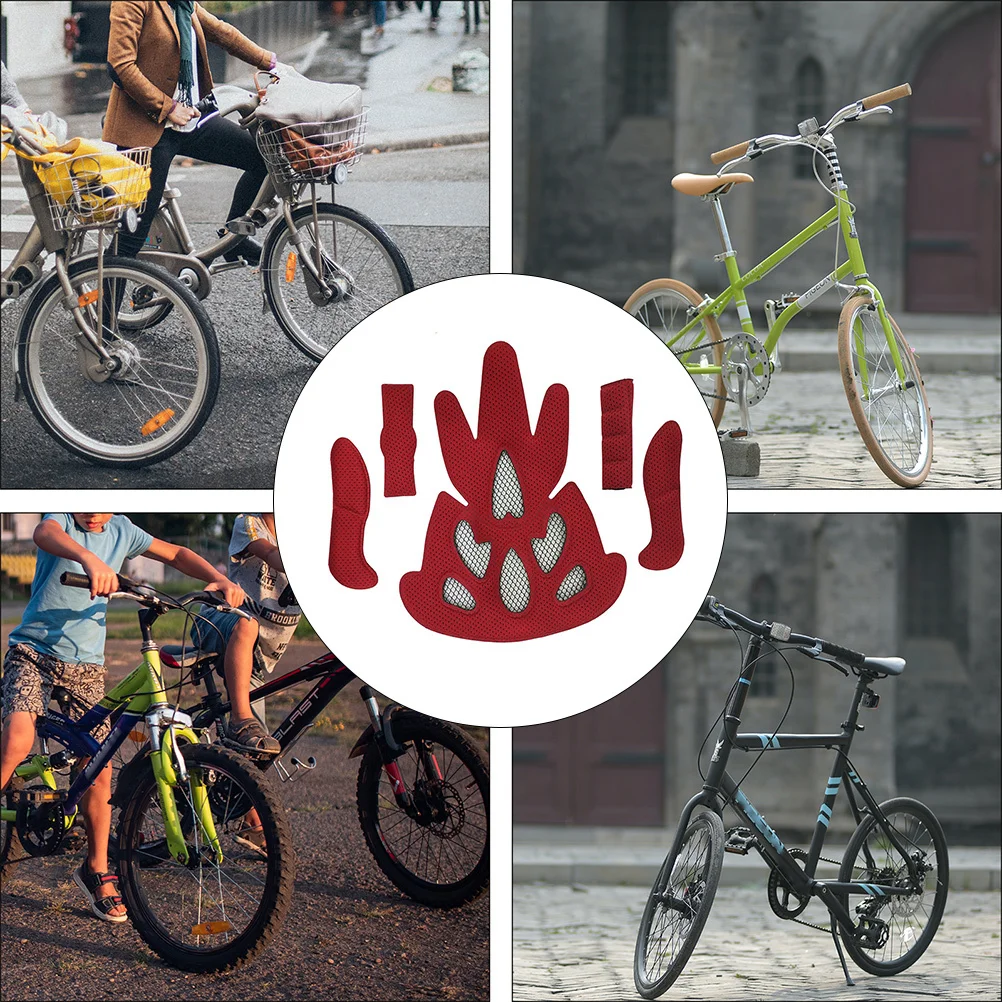 

Liner Pads Cycling Bike Motorcycle Safety Inner Lining Sweat Absorbing Shock Proof Replace Broken Comfort Fit Practical