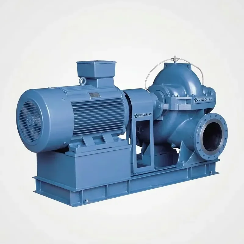 Heavy Duty Horizontal Split Case Pump for Mining Drainage and Industrial Waste Water Handling