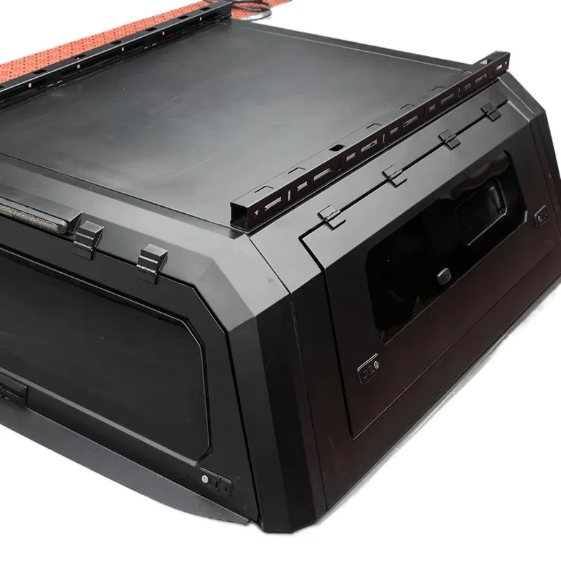 

Durable Universal Pickup Canopy -Aluminum Truck Cap with Sliding Side Glass Windows for F150 Hilux