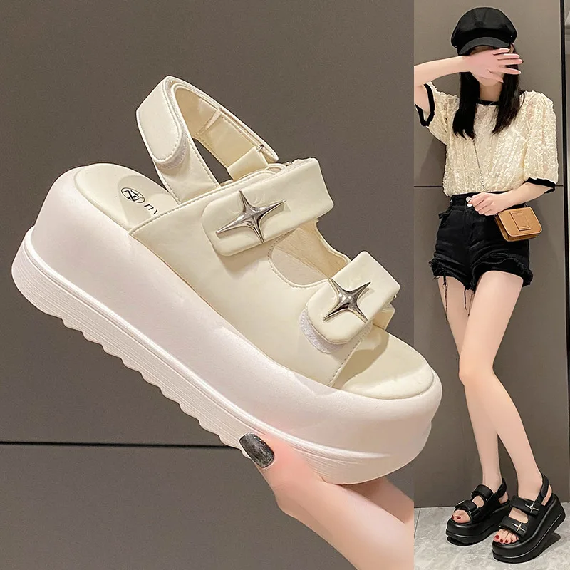 

Slippers for Women 2023 Summer New Fashion New Designer Platform Slippers Female Solid Color Fashion Casual Flip Flops Women