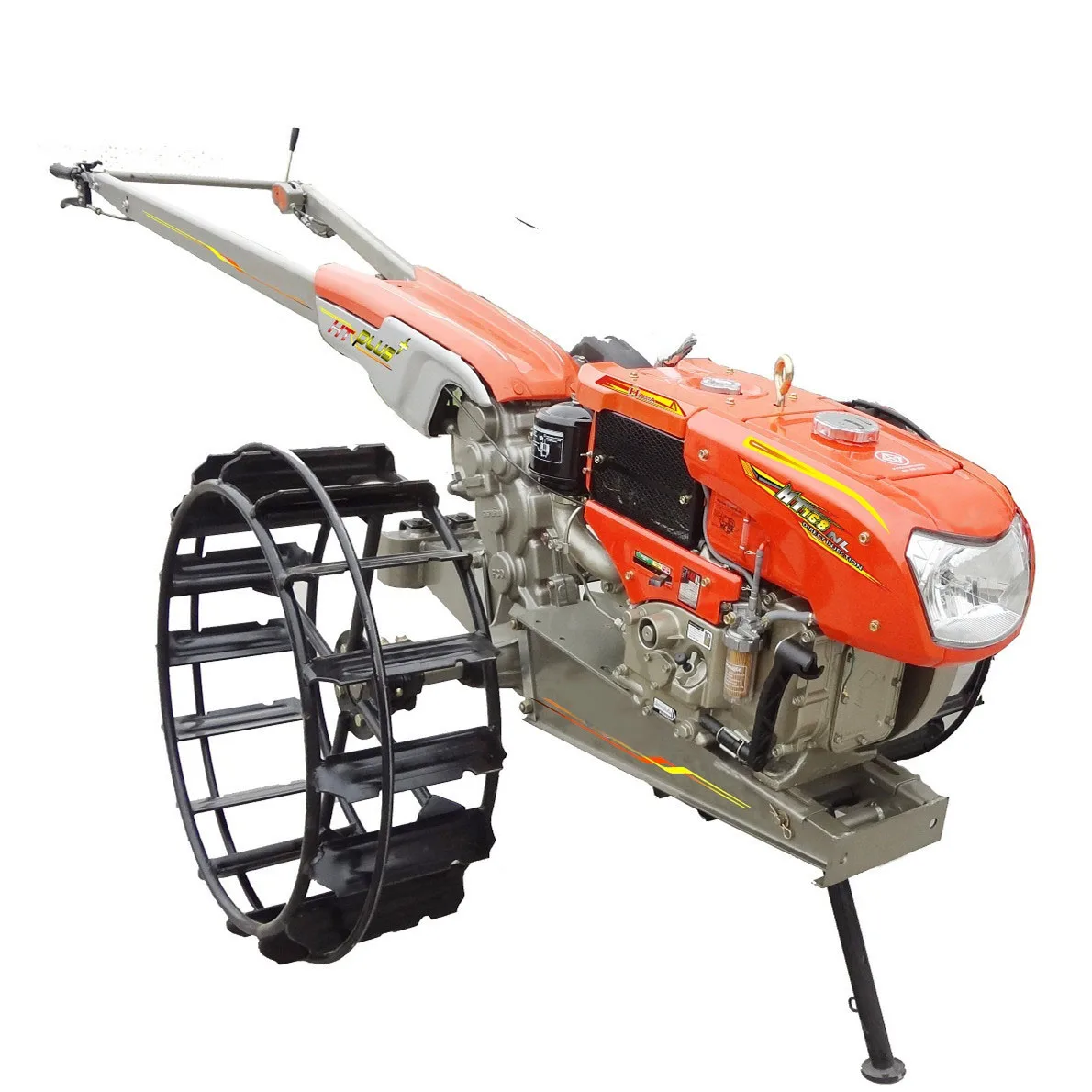 Low Price Hand Push Tractor Engines Farm 2 Wheel Walking Tractor Multifunctional Micro Tillage Machine