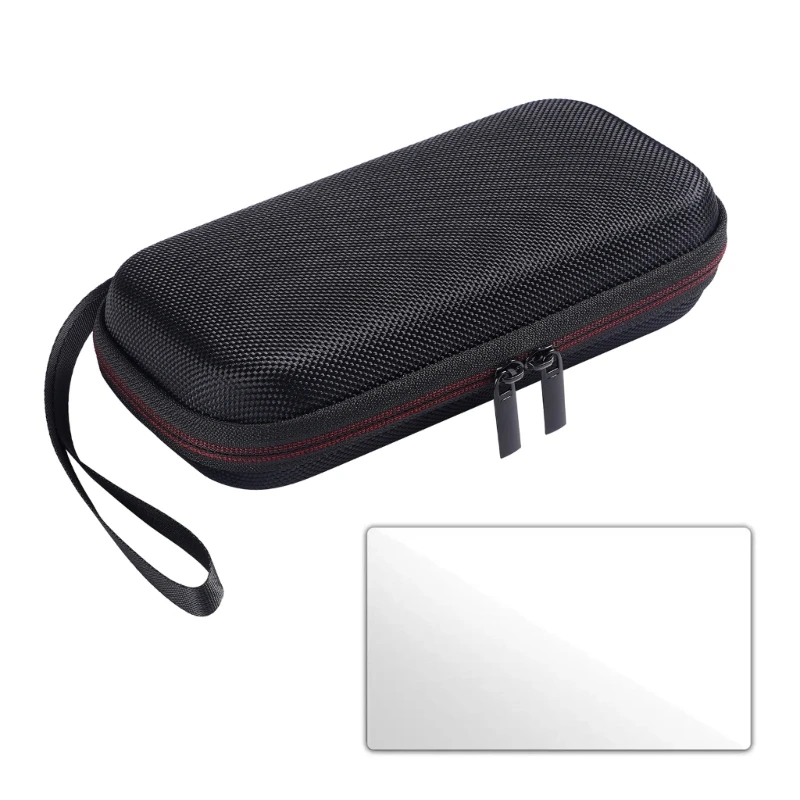 Handheld Console Protective Storage Bag For Trimui Includes Tempered Glass Film