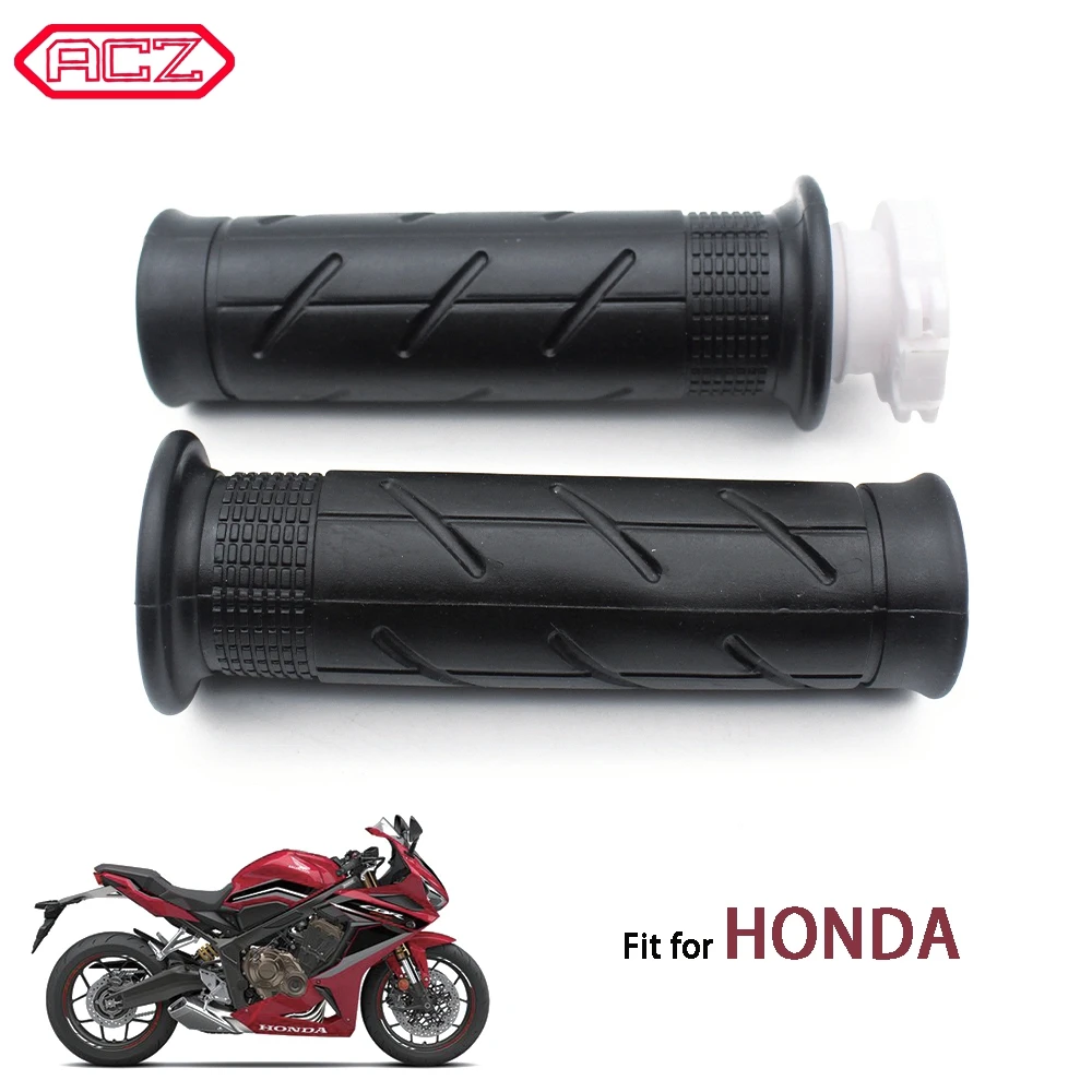 

Motorcycle Rubber Handlebar Set Handle HandleGrip for Univesal Honda CB400 CBR600 CBR600RR F4I F5 CBR1000 CBR1000RR