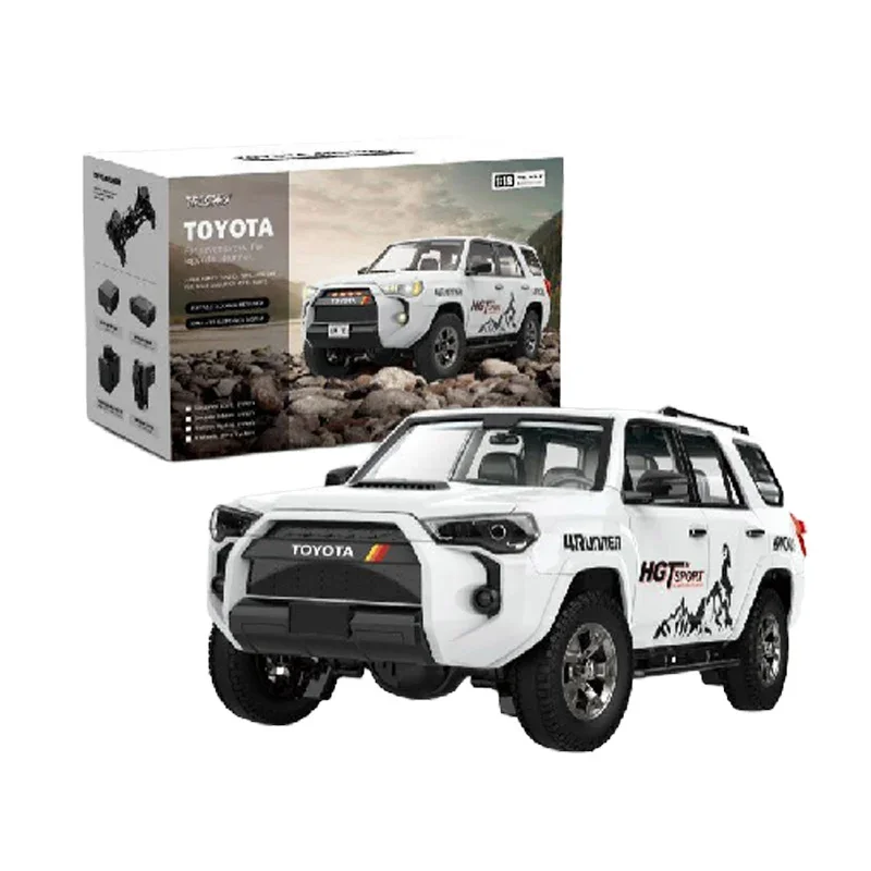 High Simulation Exquisite Electric Decorative Parts Light Smoke 4wd Rc Remote Control Car Boys Toy