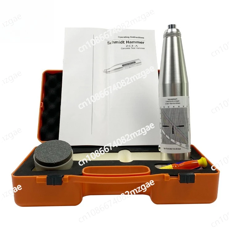 Concrete Rebound Hammer Tester ZC3-A Resiliometer Hammer Test Meter Tool 10-60Mpa Concrete rebound tester strength tester