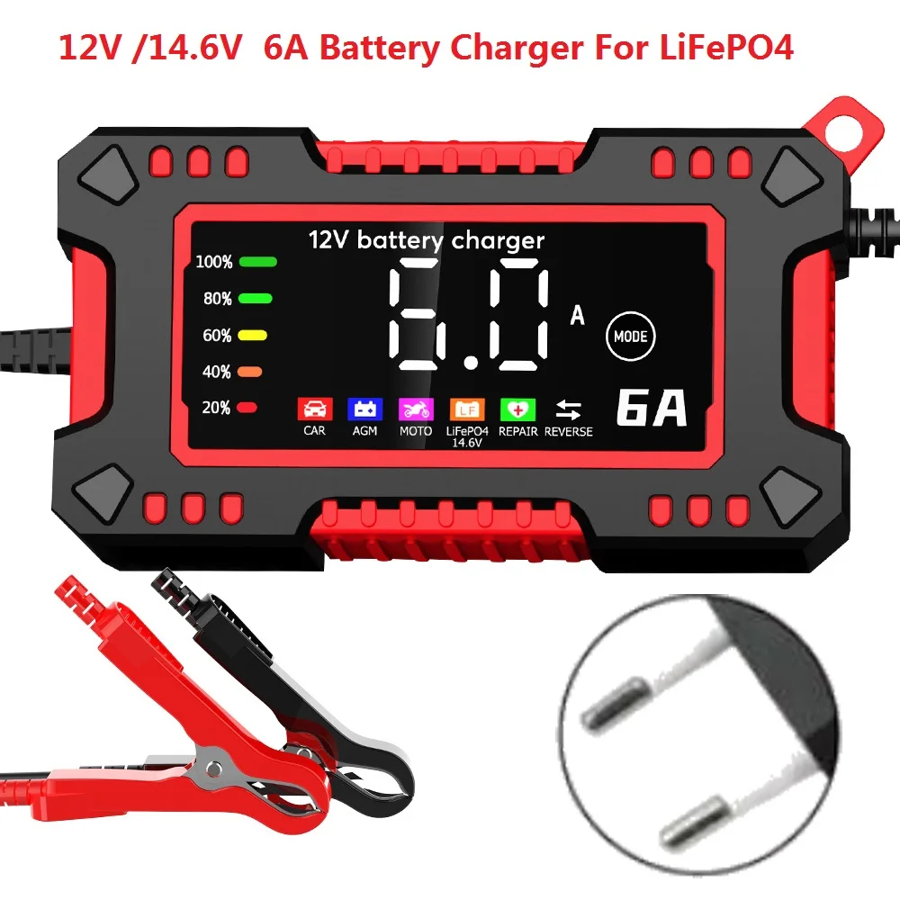 Large Screen 12V 6A…