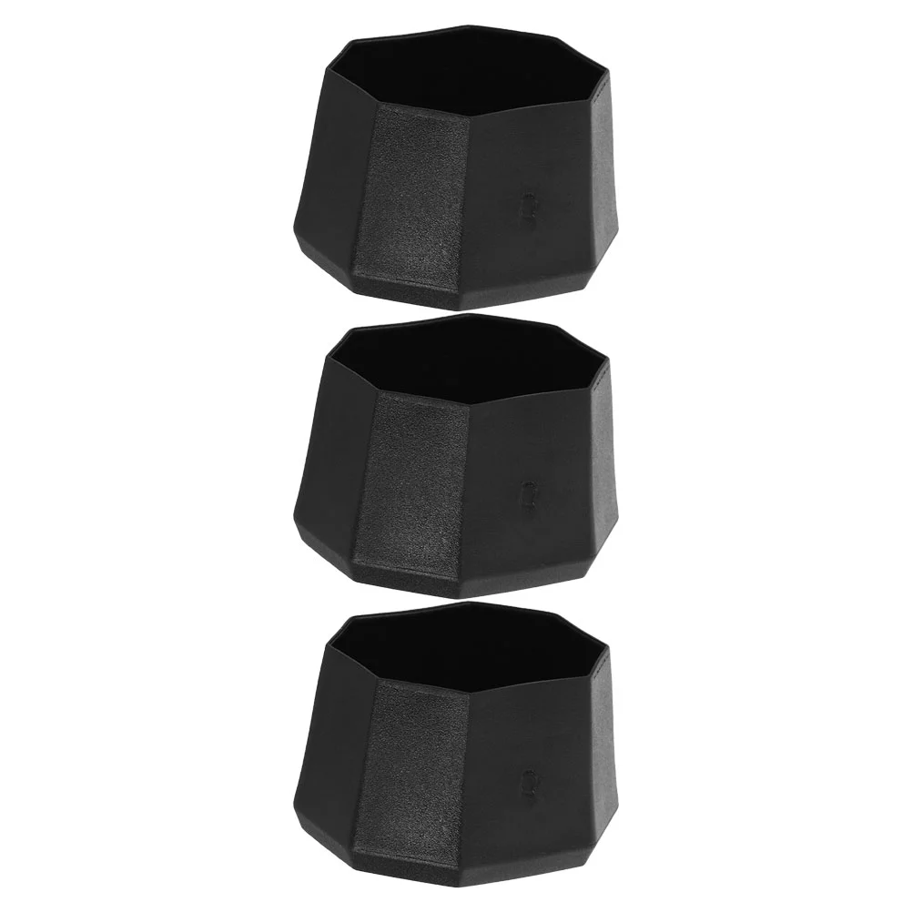 

3pcs Tennis Racket End Caps Grip Covers Protective Sturdy Plastic Lightweight Portable Handle Accessories racket stability