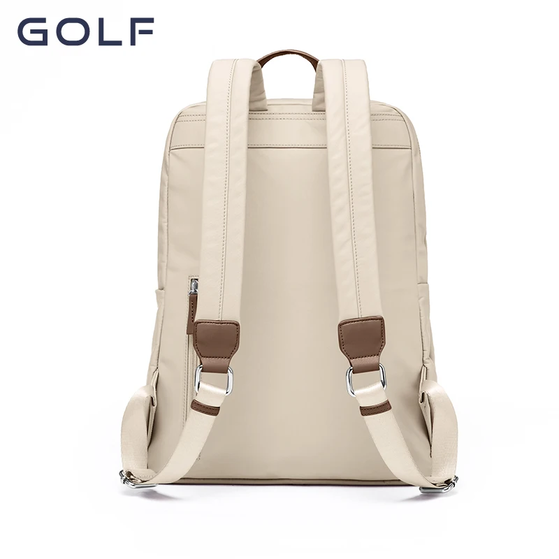 Golf backpack female 2023 new Korean version of tide schoolbag Oxford canvas small backpack for college students