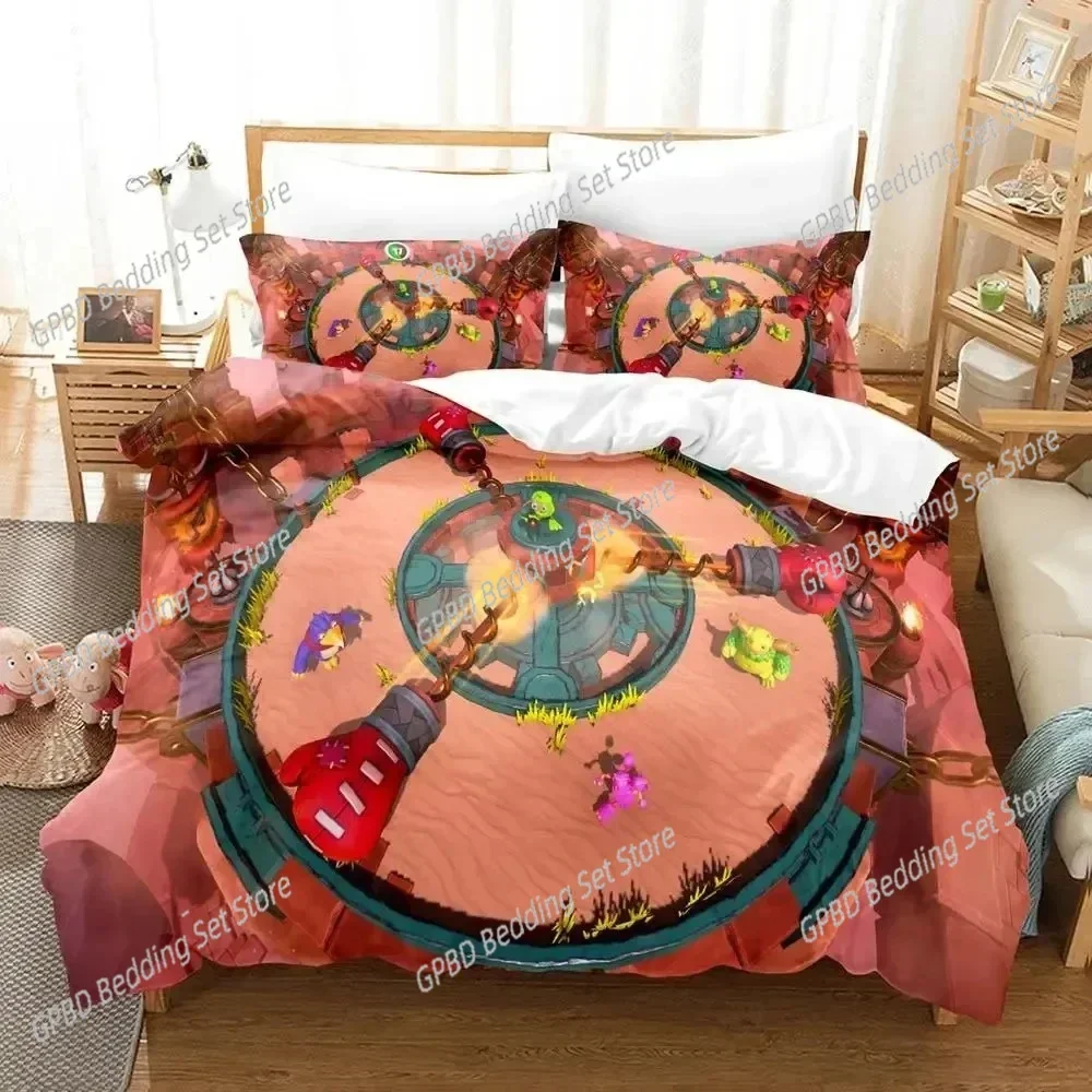 Game My Singing Monsters Bedding Set Single Twin Double Queen King Cal King Size Bed Linen Set