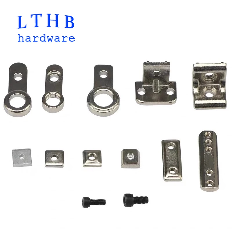 Pneumatic Vacuum Suction Cup Fittings Robot Arm Gripper Accessories Hardware Adapter M4 M5 Thread Single Ahole Nuts Brackets - zdjęcie 1