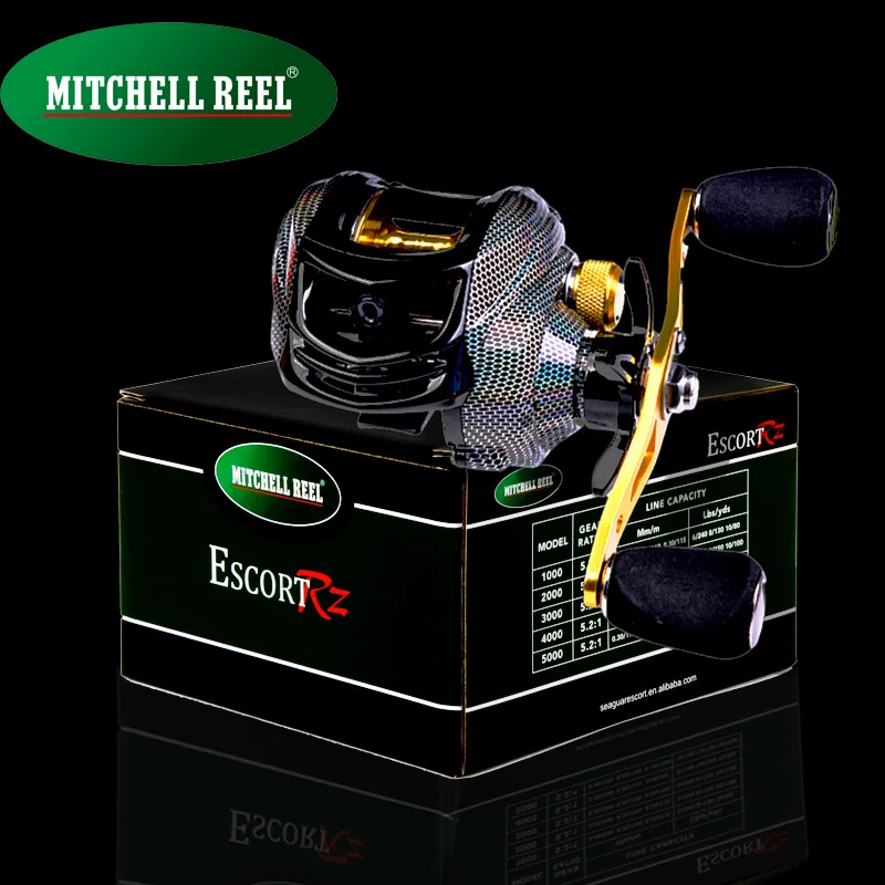 MITCHELL REEL Baitcasting Reel 7.2:1 Bearings Multiplier Coil 10KG MAX Ultralight Bait Reel Casting Reel Carp Reel