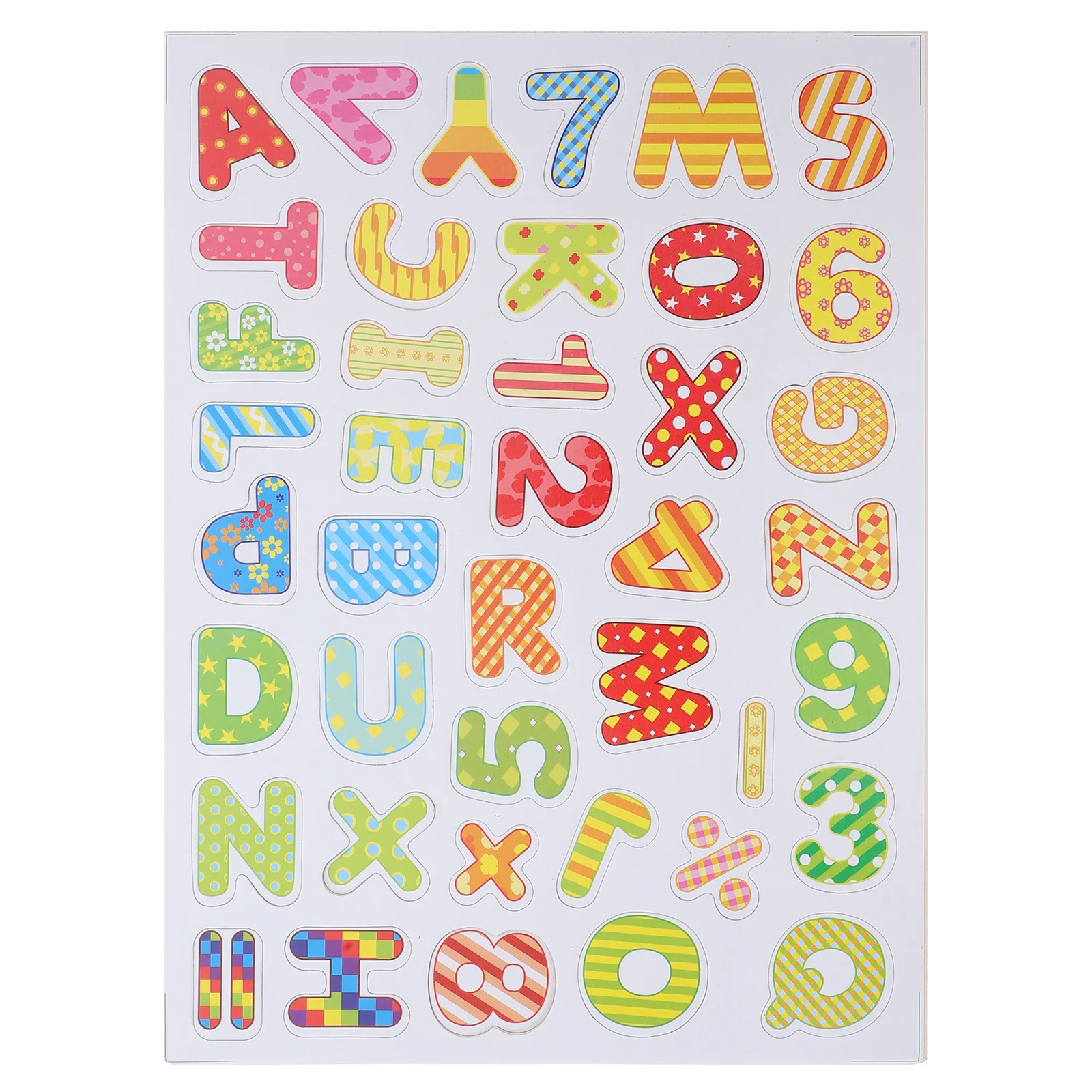 1Set Wooden Magnetic Alphabet Letters Colorful Abc Learning Preschool Educational Magnets for Fridge Board Early Literacy