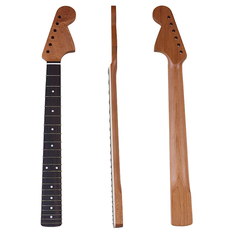 

Guitar Neck Handle Big Head Roasted Maple 6 Strings 22 Pin Handle Rose Wood Musical Instrument Accessories Modified